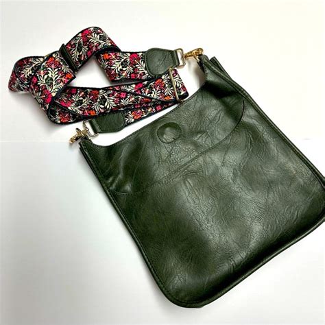 ahdorned vegan leather bags